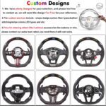 Steering Auto Carbon Fiber LED Performance Steering Wheel for Audi A6 A7 Accessories - Image 5