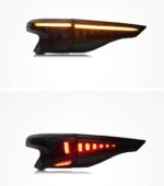 Car Styling Through Taillight For Toyota SIENNA 20 22 LED Brake Reversing Highlight Dragon Scale LED Streamer Turn Signal - Image 4