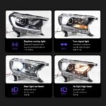 Headlights For Ford Everest Headlights 20 16-20 18 New Ranger LED Headlight LED DRL Hid Bi Xenon Autolight - Image 3