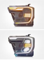 For Ford Ranger T8 2023 Car LED Headlight Assembly DRL Signal Front Lamp LED Modified Bifocal Lens Head Lights - Image 4