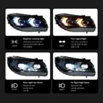 Headlight Assembly For BMW X1 E84 20 11-20 15 12V LED Headlight Angel Eye DRL Hid Bi Xenon Head Lamp - Image 3