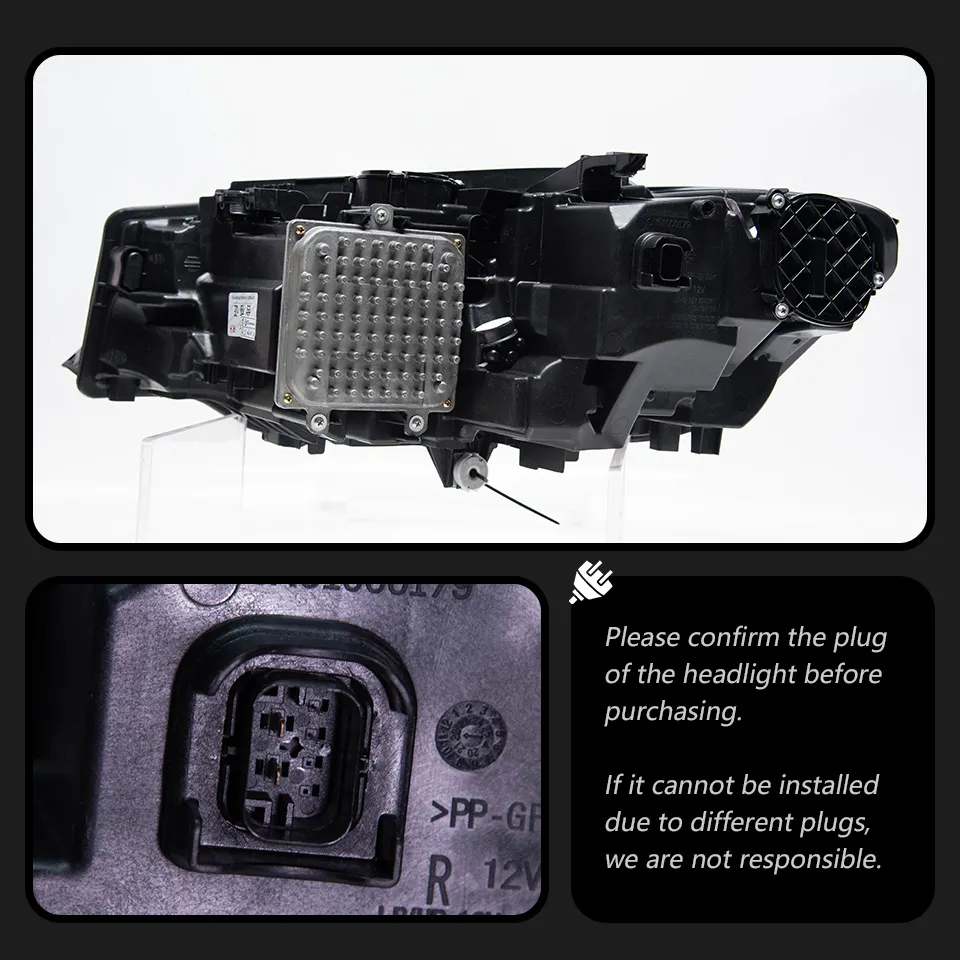 Headlight For 3 Series G20 20 19-20 21 Head Lights Laser Style Turn Signal Lamp LCI Replacement DRL Daytime Lights