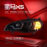 Auto Lighting System LED X5 Headlights For BMW E70 Upgrade 2007-2013 LED Daytime Running Lights Dual Lens Xenon Headlights - Image 4