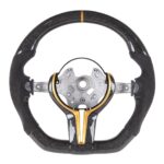 100% Real Carbon Fiber Steering Wheel For BMW 22,F23 & F45 M Sports F30,F31 4 F32,F33,F36 F87 M2,F80 M3,F82 F83 F15 F34 F20 - Image 2