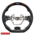 Steering Auto Racing Wheels for Toyota CHR Carbon Fiber Material LED Display Steering Wheel - Image 6