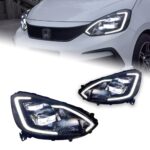 Car Headlight For Honda Jazz Fit 20 20-20 22 Headlights LED Front Light High Beam Turn Signal Lamp Assembly - Image 2