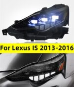 Full LED Headlights for Lexus IS 20 13-20 16 LED Turn Signal Lamp High Low Beam One Lens Front Daytime Light
