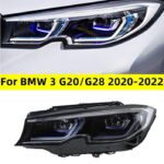 Car Styling For BMW 3 Series G20 Headlight Assembly G28 20 20-20 22 LED Daytime Running Lights Turn Signal Headlights