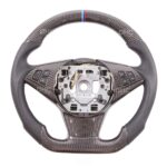 Car-styling Carbon Fiber Steering Wheel LED Racing wheels for BMW E60 - Image 2