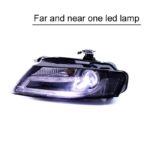 Car Front Headlight For Audi A4 B8 A4L S4 RS4 2009-2012 LED Auto Headlight Assembly Upgrade Bicofal Lens Xenon Headlights - Image 5