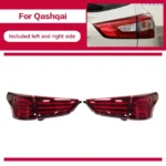 Car Lighting Accessories For Qashqai Taillights 20 16-20 22 Nissan LED Rear Lamp DRL Turn Signal Brake Reversing Taillight - Image 6