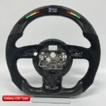 Steering Auto Carbon Fiber LED Performance Steering Wheel for Audi A6 A7 Accessories - Image 3