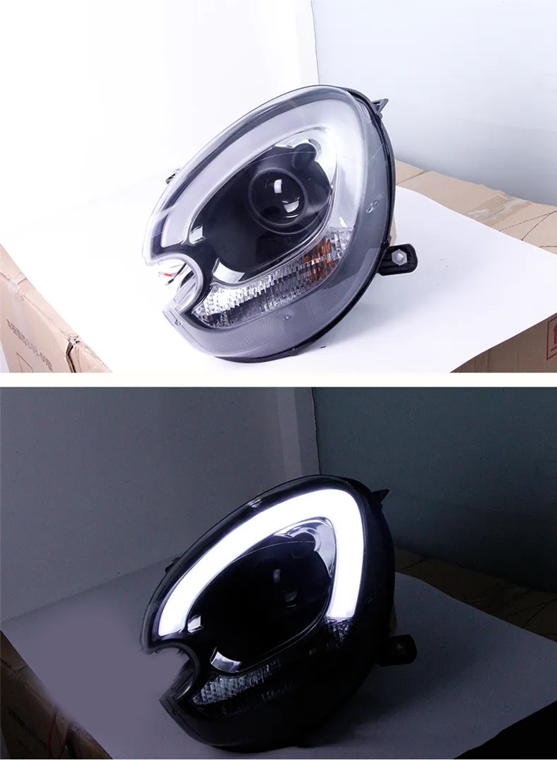 Upgrade For BMW MINI Countryman R60 Heightened with LED Daytime Running Lights Xenon Headlight Assembly