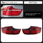 Cars LED Taillight for BMW X6 E71 2008-2014 E71 Turn Signal Running Brake Light Reversing Lamp Startup Rear Taillight Assembly - Image 7