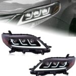 Car Lights Assembly for Toyota Sienna 2011-20 19 LED Turn Signal Daytime Light Hid Bi Xenon Auto Headlights Accessory - Image 3