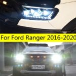 LED Headlight for Ford Ranger 20 16-20 20 High Beam Full LED Lens Headlights DRL Turn Signal Driving Headlamp