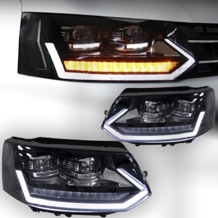 Car Lights for VW Multivan T5 LED Headlight Projector Lnes 20 14-20 19 Head Lamp Animation Dynamic Signal DRL Auto Accessories