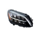 Car Headlight Parts For Mercedes Benz W205 20 15-20 18 C300 C260 Head Lights Style Replacement DRL Daytime lights Lighthouse - Image 2