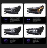 Car Styling for Toyota Hilux Headlights 2021-2023 Revo LED Headlight LED Daytime Running Lights High Low Beam Signal Lamp - Image 3