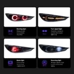 Auto Taillight For Mazda 3 LED Taillight 2014-20 19 Axela Styling LED Running Lights Sequential Signal lamp - Image 3