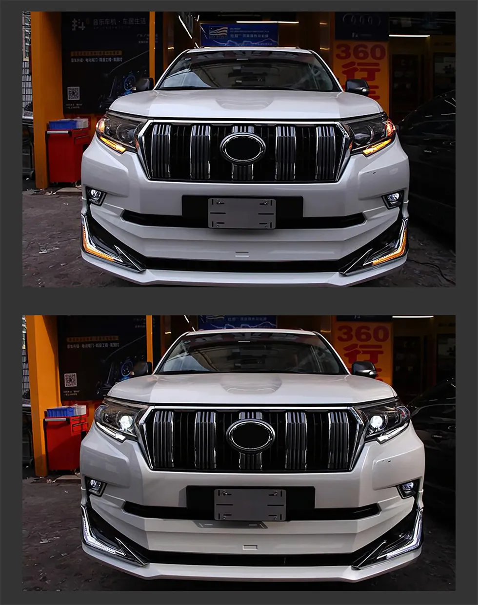 Car Headlights For New Prado 20 18-20 21 Cruiser LED Front Headlight High Low Beam Driving Lights DRL Signal