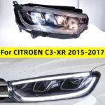 Auto Accessory LED Headlights for Citroen C3-XR 20 15-20 17 Turn Signal Highlight LED Front Lamp Car Assembly