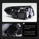 Headlight Assembly For BMW X1 E84 20 11-20 15 12V LED Headlight Angel Eye DRL Hid Bi Xenon Head Lamp - Image 4