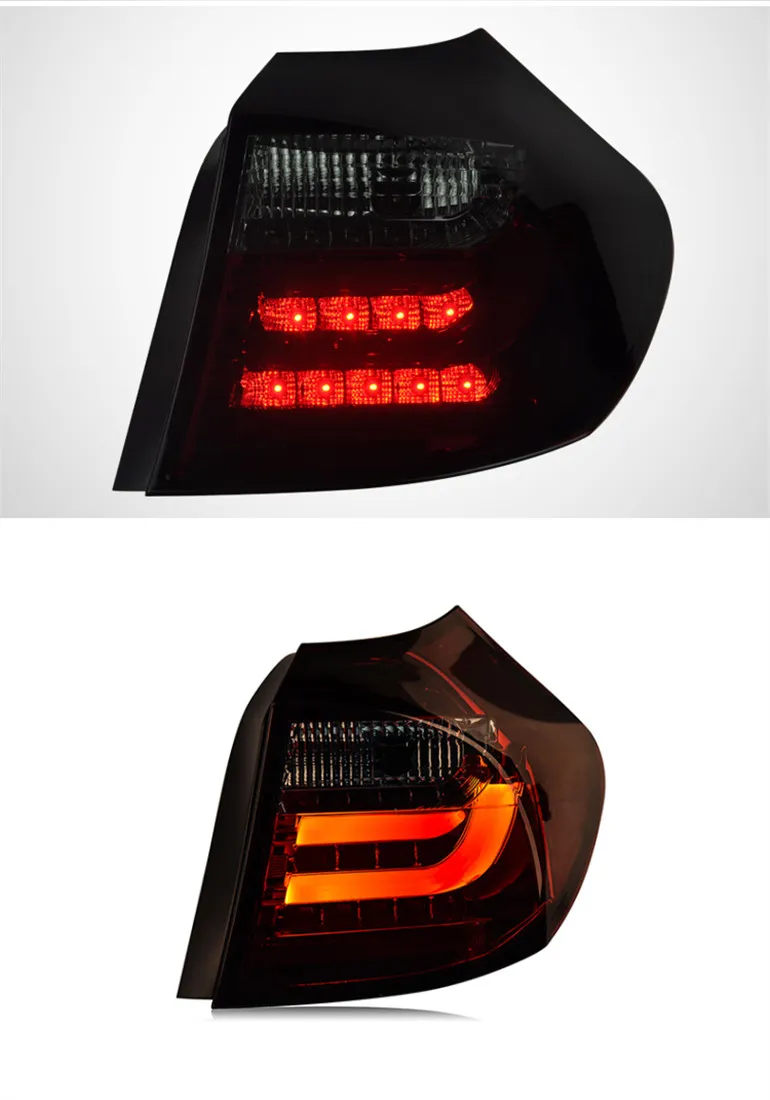 Car Tail Lights for BMW E87 Taillight 2003-2010 E81 120i 130i LED Tail Lamp DRL Signal Brake Reverse Lights
