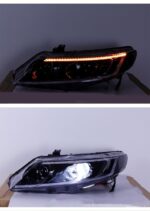 Car Styling Headlights for Honda Civic 8th 2006-2011 Devil's Eye Projector Lens Dynamic Signal DRL Headlamp Beam Accessory - Image 4