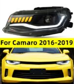 Auto Front Light for Camaro LED Headlight 20 16-20 19 DRL Turning Signal Brake Head Lamps Assembly