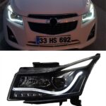 Headlight Assembly For Cruze 20 08-20 15 Front Headlights Replacement DRL Daytime Light LED Dynamic Signal Lamp
