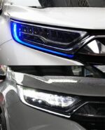 2 PCS Car Goods For Toyota RAV4  2017-2019 Head lamp LED Headlight High Beam Turn Signal Headlights - Image 4