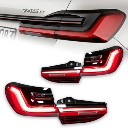 Car Taillights For BMW 7 Series G11 G02 Tail Lights G12 Style LED Turn Signal Tail Light DRL Brake Reverse Stoplight