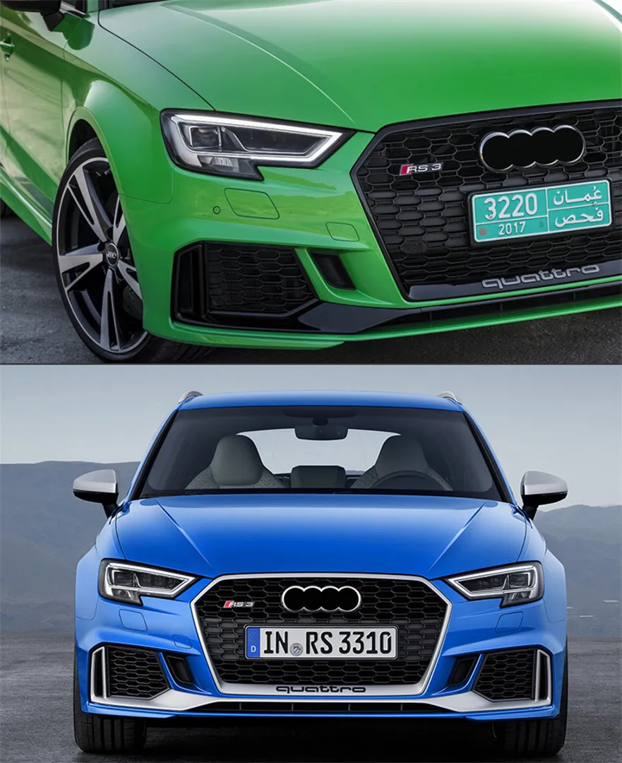 Car Headights for Audi A3 LED Headlight 20 13-20 19 A3 8V Head Lamp Projector Lens DRL Front Light