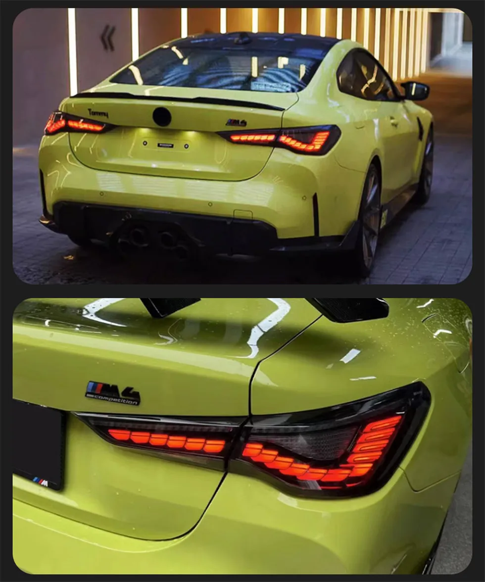 For BMW G32 20 20-2023 G82 G22 M4 GTS 425i 430i Running Light Turn Signal Brake Light Stop Light LED Tail Lamp Assembly