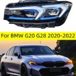 Car Tuning Headlights For BMW G20 G28 LED Headlight 20 20-2022 3 Series M3 High Beam Lens Turn Signal Front Lights