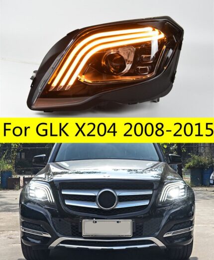 Car Lights For Mercedes Benz GLK 20 08-20 15 X204 LED Headlights Modification Upgrade S Class Style DRL Dynamic Turn Signal Lamp Assembly