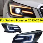 Head Lamp For Subaru Forester Headlights 2013-20 16 Upgrade Styling LED Daytime Lights DRL Turn Signal High Beam
