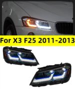 Headlights For BMW X3 F25 2011-2013 LED Signal Auto Headlights Assembly Upgrade High Configure Daytime Running Light
