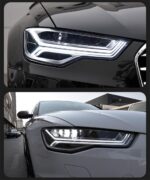Modified LED Headlight For AUDI A6 C7 Headlights 2012-20 18 C7Pa Matrix Style LED Daytime Lights Dynamic Turn Signal - Image 5