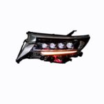 Car Styling Headlights For Land Cruiser Prado 20 18-20 20 LED 4 Lens Headlight High Low Beam Daytime Lights - Image 3