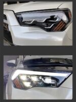 Headlight for Toyota 4 Runner 2014-20 20 LED Lamps Front Signal Headlight Replacement DRL Daytime Light - Image 3