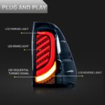 Full LED Rear Taillights for Toyota Hilux 20 15-2021 LED Sequential Turn Signal Lights Reverse Lamp Brake Stop Light - Image 5