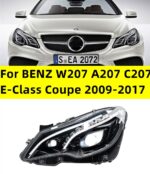 Car Styling for BENZ W207 A207 C207 E-Class Coupe LED Headlight 2009-20 17 DRL Turn Signal High Beam Angel Eye Projector Lens