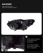 Headlights Assembly for BMW F20 LED Headlight 20 15-20 18 1 Series 116i 118i Front Lights DRL Low/High Beam Turn Signal - Image 4