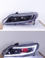 Car Styling Headlights for Honda Civic 8th 2006-2011 Devil's Eye Projector Lens Dynamic Signal DRL Headlamp Beam Accessory - Image 3