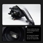 Headlight For Cadillac ATS 2014-20 17 LED Streamer Steering Day Running Turning Signal Head Lamps Assembly - Image 3
