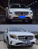 LED Headlights For Mercedes Benz GLA 2015-2019 Front Light X156 GLA180 GLA200 GLA250 GLA45 Daytime Lights Modification High Configuration Upgrade Headlight Assembly - Image 5