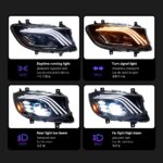 Headlights Assembly Upgrade For Benz Sprinter 20 18-2023 Angel Eye LED Headlights DRL Dymanic Turn Signal Lamp - Image 3