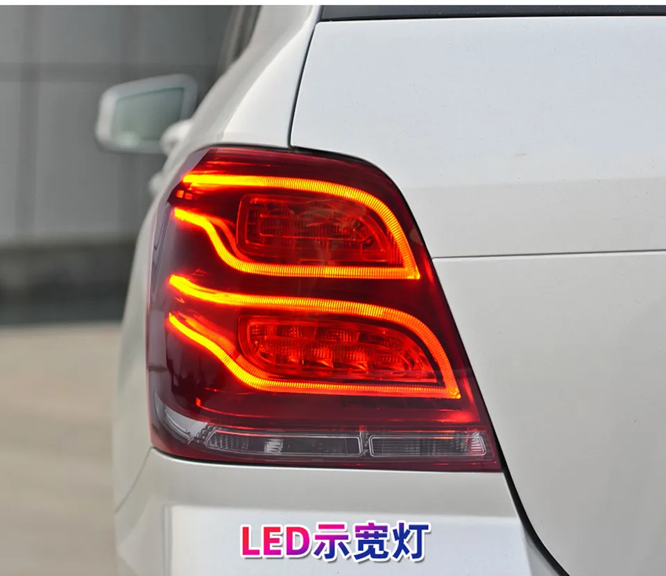 Car Lights For Benz GLK 20 08-20 15 X204 GLK200 GLK260 GLK300 LED Auto Taillight Assembly Upgrade Brake Reverse